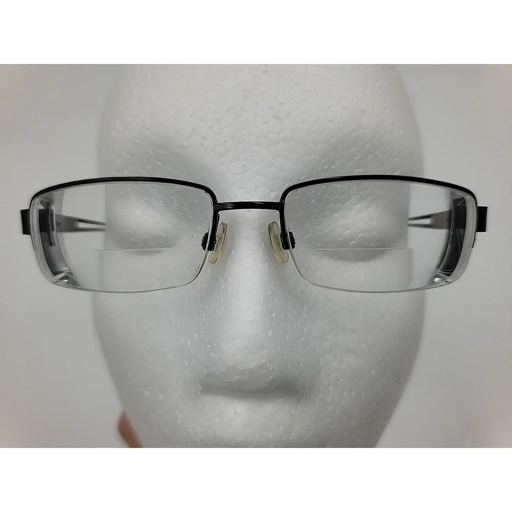 Tommy Hilfiger Eyeglasses Frames Only TH‎ 1070 DYL 140 Black Silver